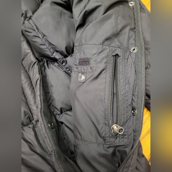 The North Face Women's Metropolis 600 Down Long Parka Puffer Coat Black Large - Picture 10 of 15